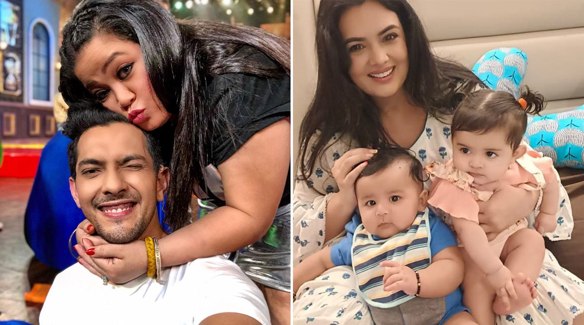 Cuteness Alert! Aditya Narayan’s daughter Tvisha meets Harsh Limbachiyaa & Bharti Singh’s son Laksh