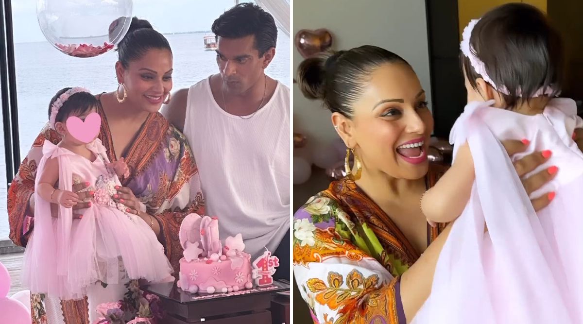 Bipasha Basu Gives A Glimpse Of Devi's First Birthday In Maldives 