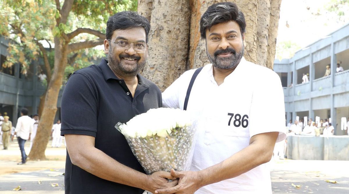 Chiranjeevi welcomes Puri Jagannadh on the cast of Godfather