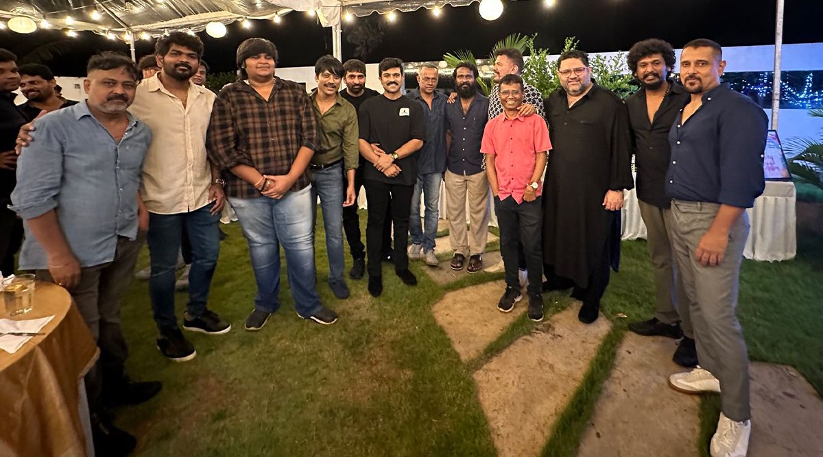 Chiyaan Vikram, Ram Charan And Lokesh Kanagaraj Pose Together At Shankar's Party (View Pic)