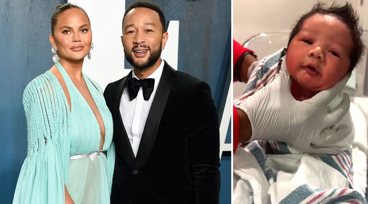 John Legend’s Wife Chrissy Teigen Raves About New Baby Boy Wren's Hair