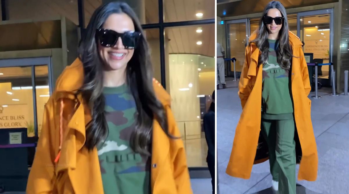 Deepika Padukone GREETS with her smile as she arrives at Mumbai airport; Watch!