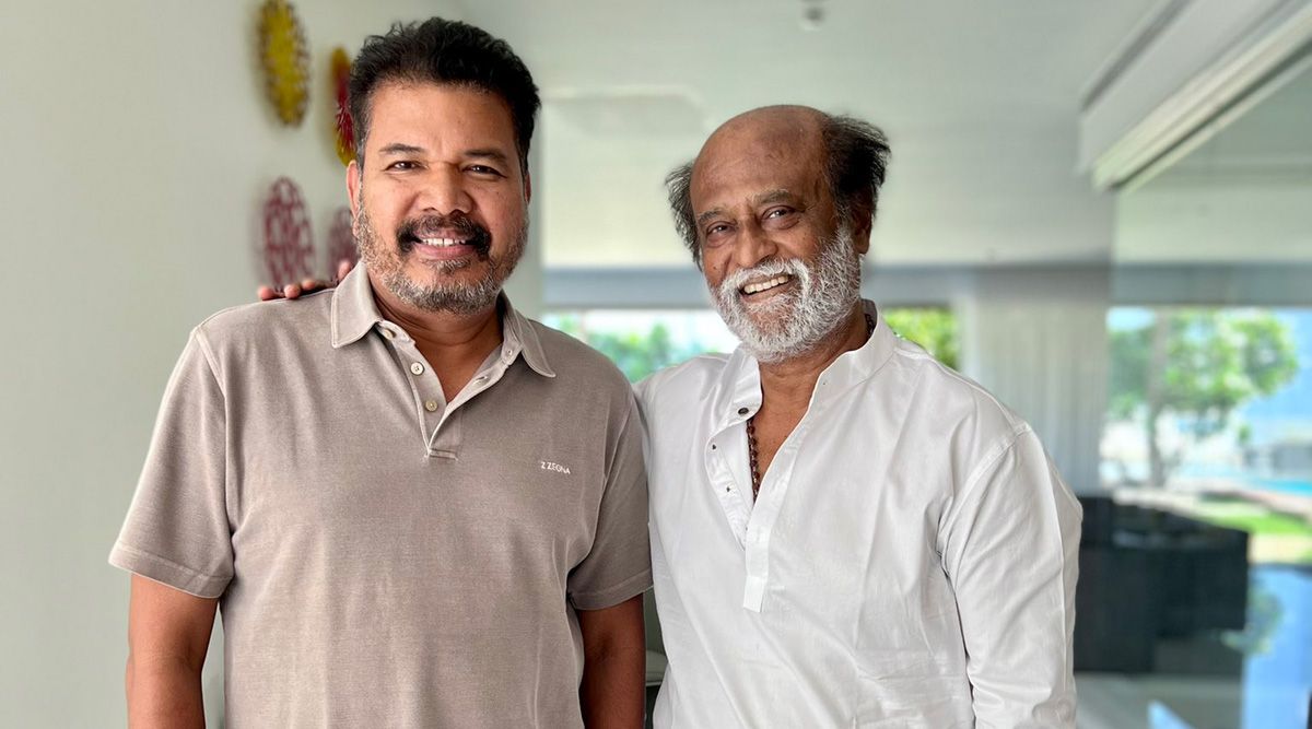 Director Shankar meets Thalaiva Rajinikanth as Sivaji: The Boss clocks 15 years