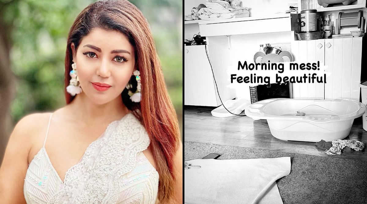 Debina Bonnerjee shares a sneak peek into her morning chaos; CHECK OUT HERE!