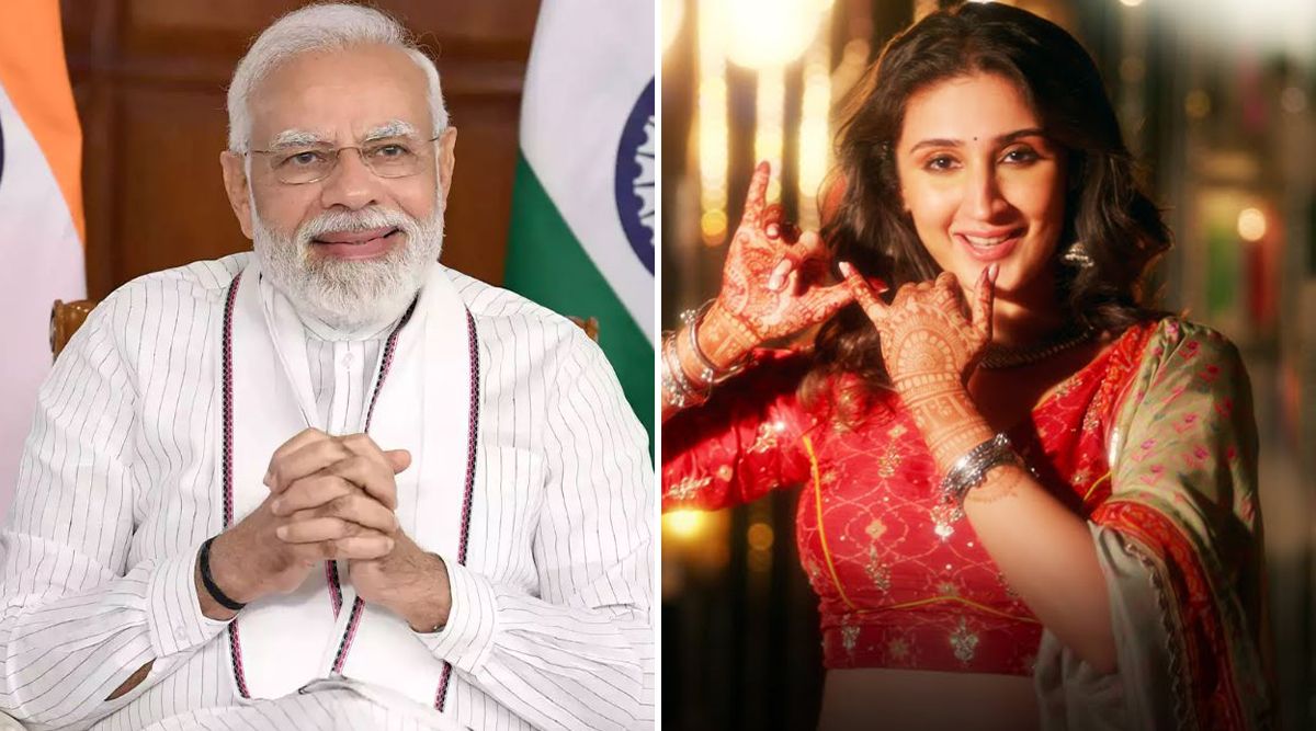 India's Prime Minister Narendra Modi Wrote Heartfelt Garba Anthem For Navratri, Sung By Singing Sensations Dhvani Bhanushali And Tanishk Bagchi! (Watch Video)