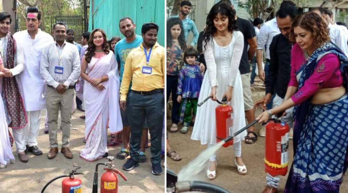 FIRE DRILL EXERCISES Organized On The Sets Of Yeh Rishta Kya Kehlata Hai, Anupamaa And Woh Toh Hai Albelaa!