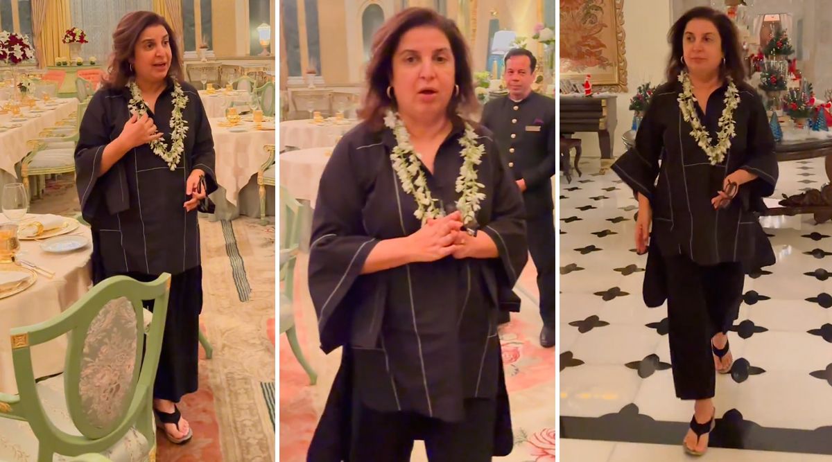 Filmmaker Farah Khan shares a hilarious video clip praising hospitality in Jaipur; Know More here!