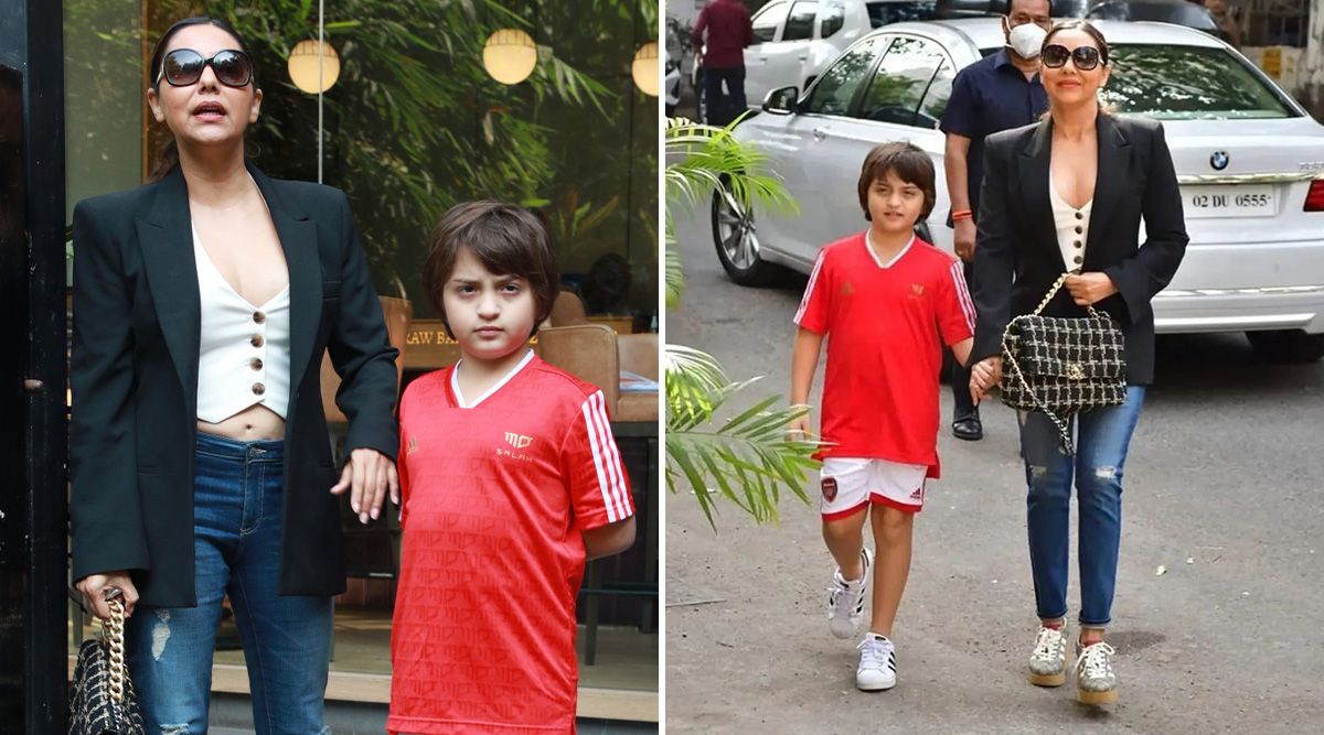 Gauri Khan and Abram Khan together: 'Shows the upbringing' ‘well behaved’ fans comment on recent video; watch the video here