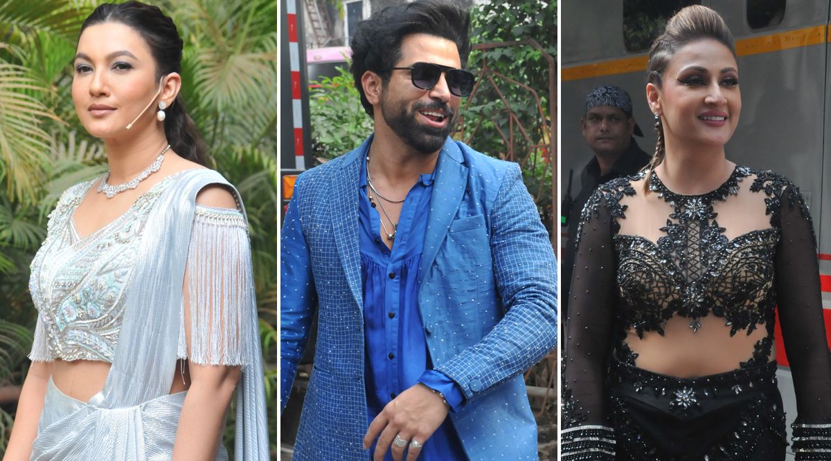 Gauahar Khan, Rithvik Dhanjani And Urvashi Dholakia Spotted At Filmcity