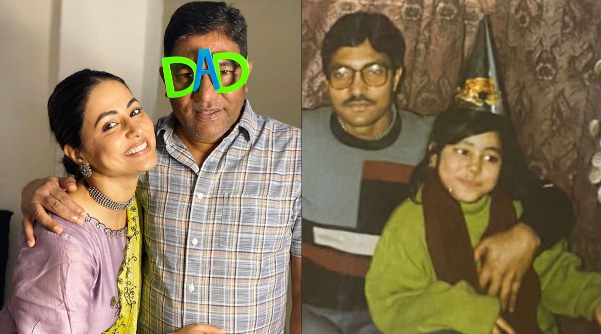 Hina Khan gets emotional as she remembers her dad on Father’s day; pens a sweet note