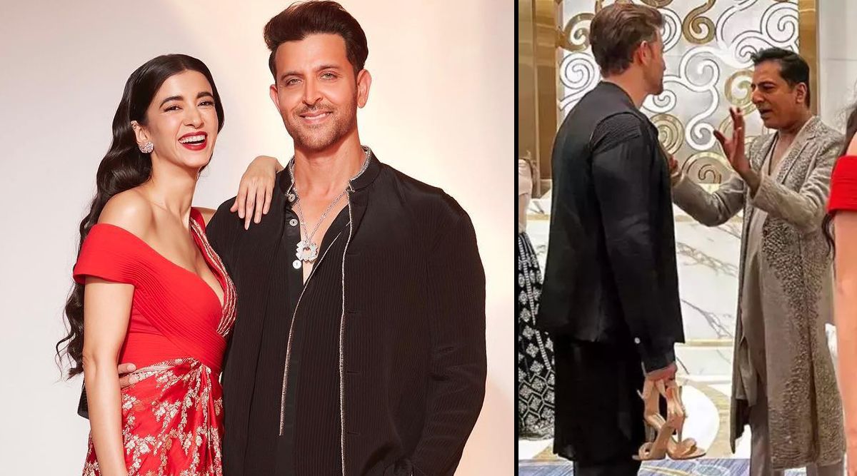 NMACC 2023: Hrithik Roshan Holds Girlfriend Saba Azad's HEELS; Netizens Call Him A 'REAL GENTLEMAN' (View Post)