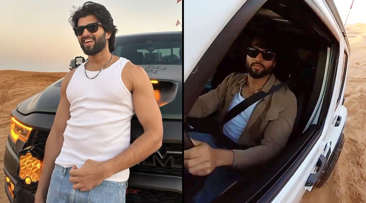 Tollywood's Handsome hunk Vijay Deverakonda enjoys Dubai vacation; Check out the Video!