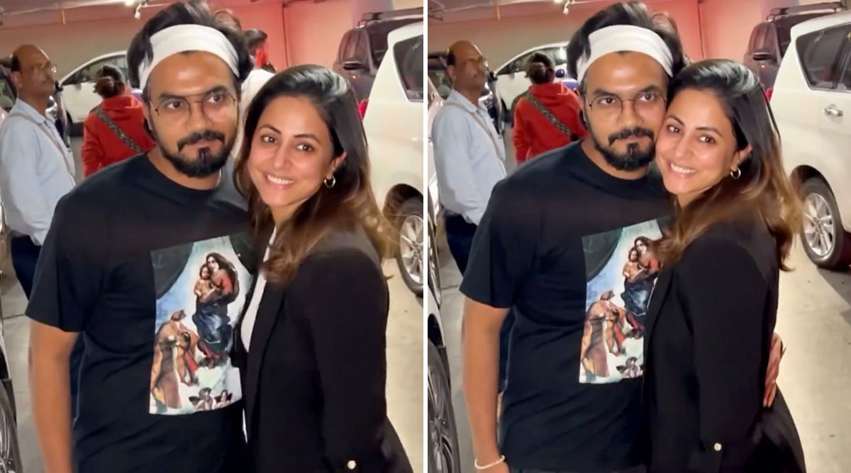 Hina Khan KISSES Boyfriend Rocky Jaiswal At The Airport; Netizens Post HATEFUL Comments ‘Madam Chalu Hogaye…’ (Watch Video)