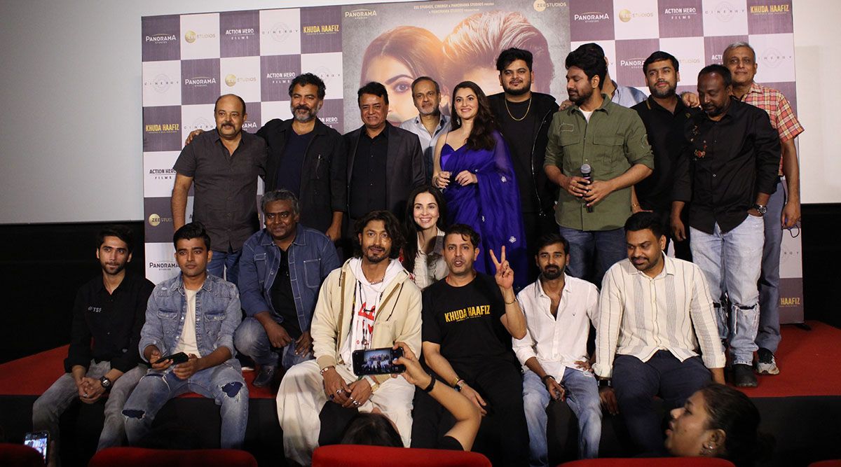 Team Khuda Haafiz Chapter II Agni Pariksha launches the film's trailer