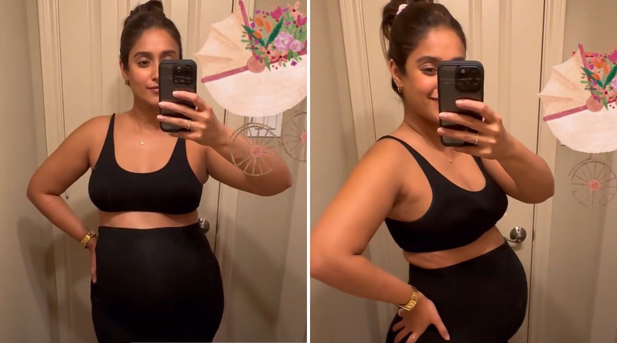 Ileana D'Cruz Is ‘Cooking Quite The Bun’, Shares Full Grown BABY BUMP In A Bathroom Selfie (Watch Video)