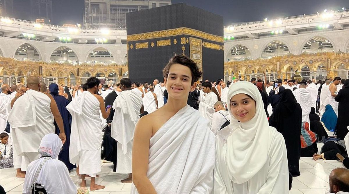 Jannat Zubair performs Umrah with brother Ayaan Zubair; shares picture