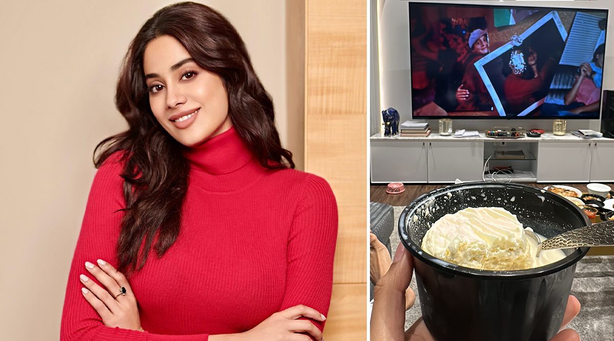 Devara: Janhvi Kapoor Shares her COMFY Movie Night Plan After Wrapping Up The Film’s Shoot! (View Pic)