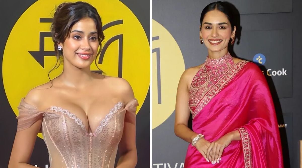 Janhvi Kapoor Flaunts CLEAV*GE In Corset Dress, Manushi Chhillar Is DESI Barbie At MAMI Film Festival 2023!