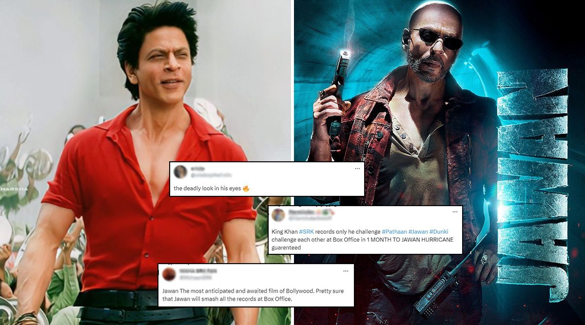 Jawan: Shahrukh Khan's Film Sets Netizens Into A Frenzy; Trend ' 1 Month To Jawan Hurricane'! (View Tweets) 