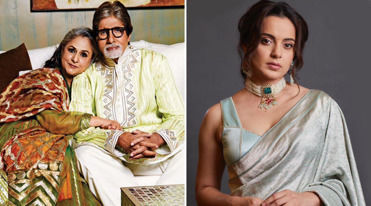 Jaya Bachchan Clip With Amitabh Bachchan Goes VIRAL; Netizens Draw Her Startling RESEMBLANCE To Kangana Ranaut! (Watch Video) 