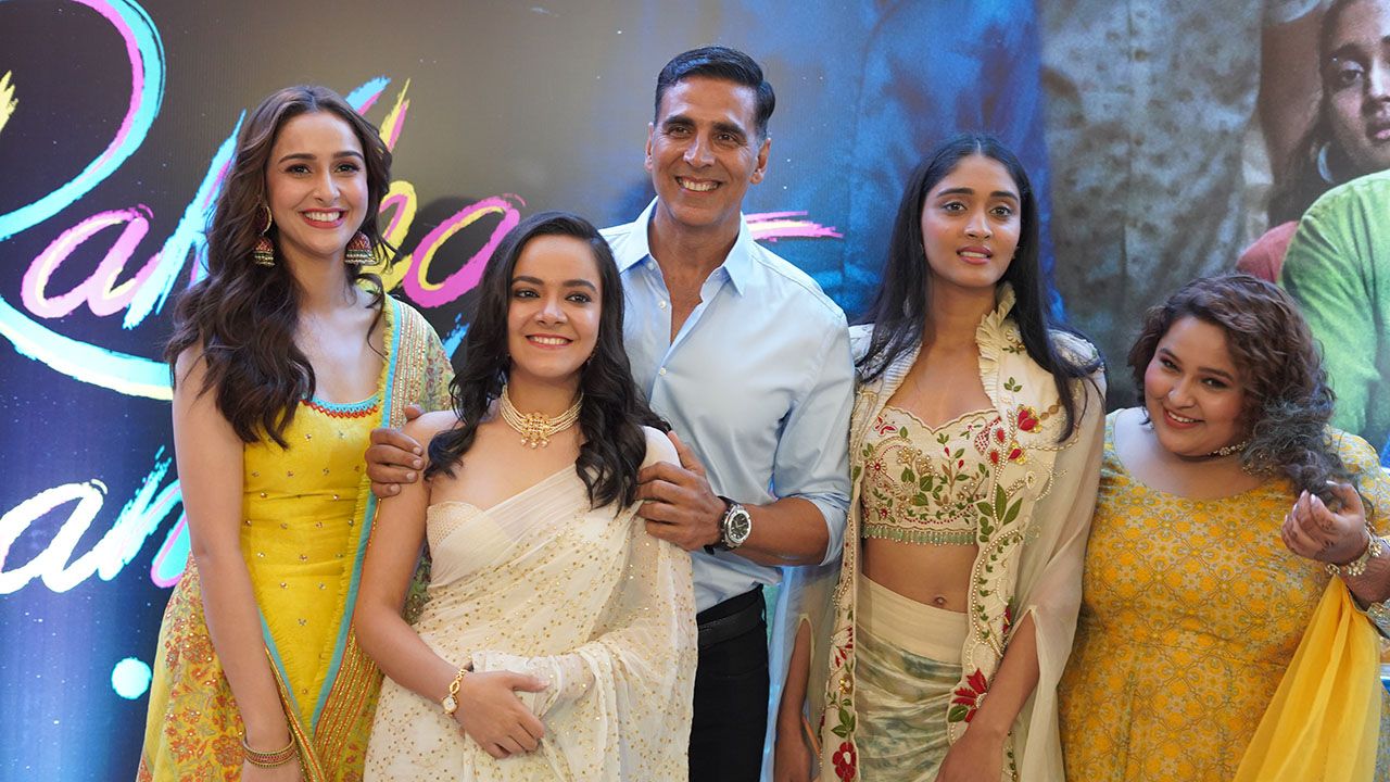 Akshay Kumar attends the song launch of his film Raksha Bandhan