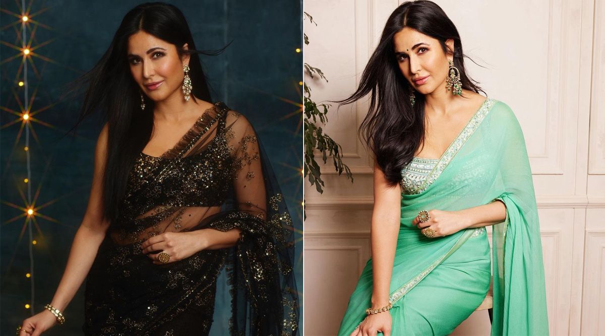 Take a look at Katrina Kaif’s mesmerizing saree looks from Diwali 2022