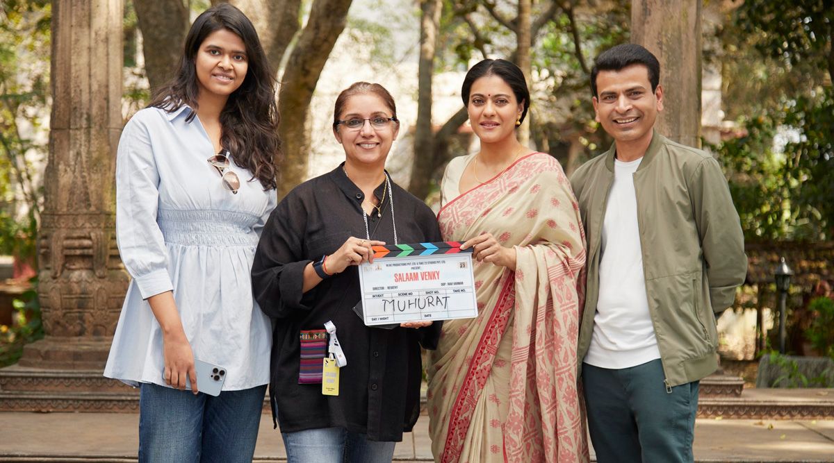 Kajol begins filming Revathy’s directorial Salaam Venky