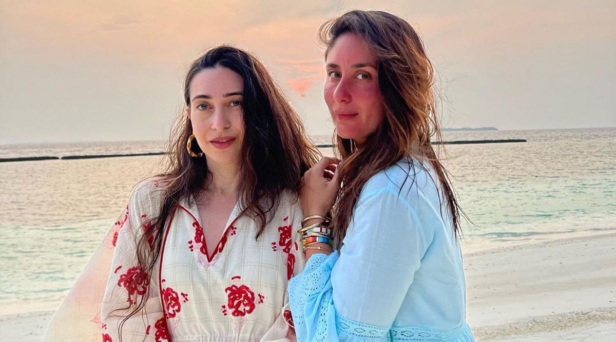 Kareena Kapoor Khan gets sunburned in the Maldives, while Karisma Kapoor posts a selfie of her 'best sister'