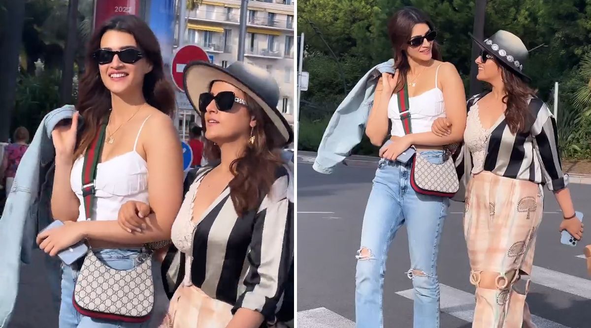 Kriti Sanon's Rs 2 Lakh Saint Laurent Tote Stole Her Monochrome Show On Her  Casual Day Out