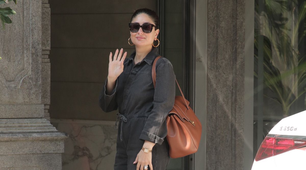 Kareena Kapoor spotted in a sizzling Denim jumpsuit, giving fashion goals; Check Out More!