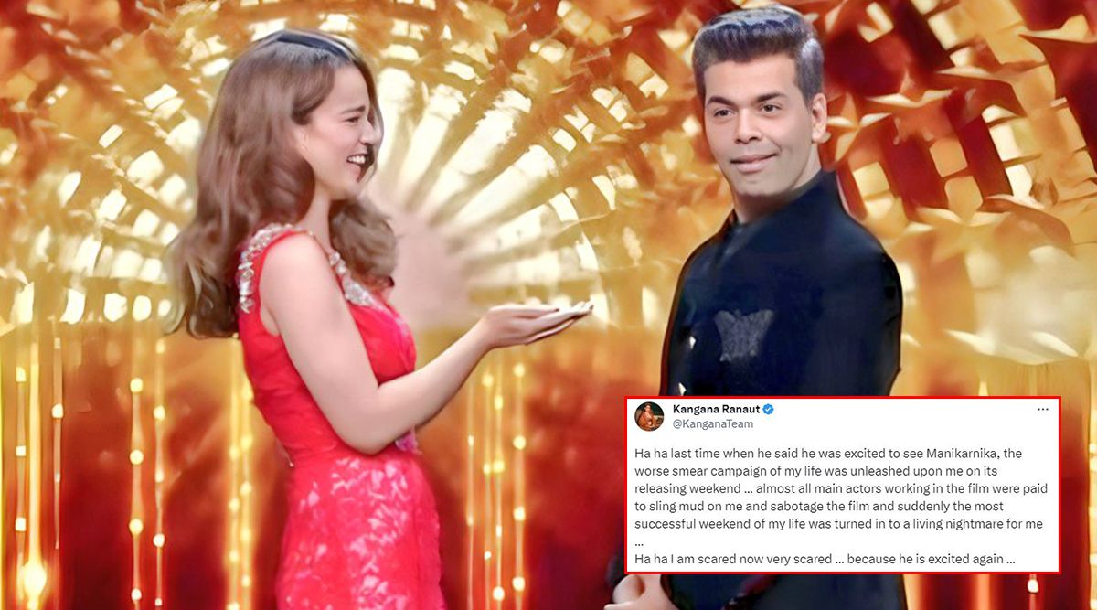 Emergency: Kangana Ranaut's Says, 'I'm Scared Now' After Karan Johar's SHOCKING Support For Her Film! (View Post)