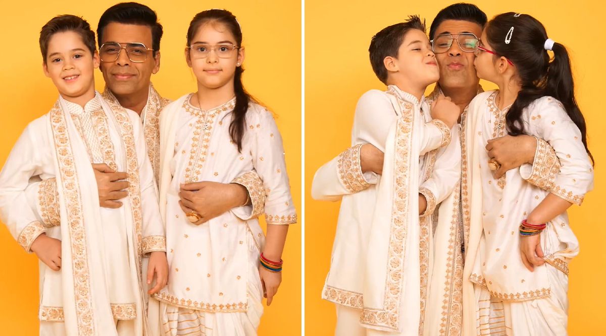 Watch Karan Johar's Heartfelt Diwali Message With His Anmol Ratan Yash And Roohi!