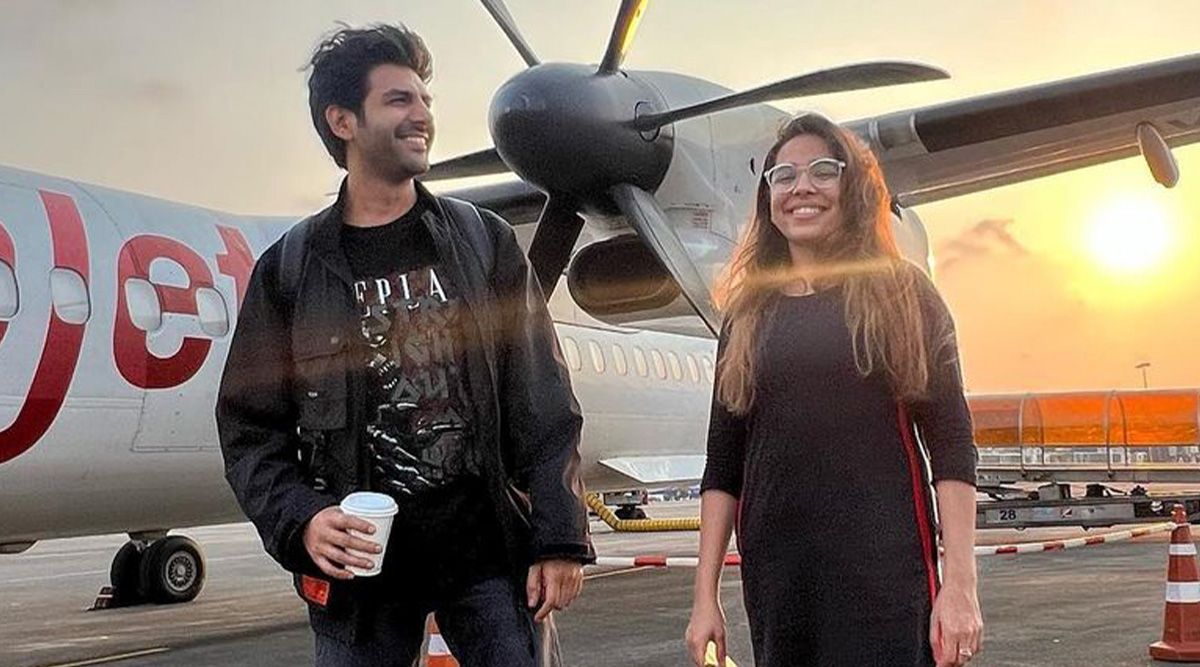 In THIS throwback photo, Kartik Aaryan and sister Kritika Tiwari are twins, setting major sibling goals