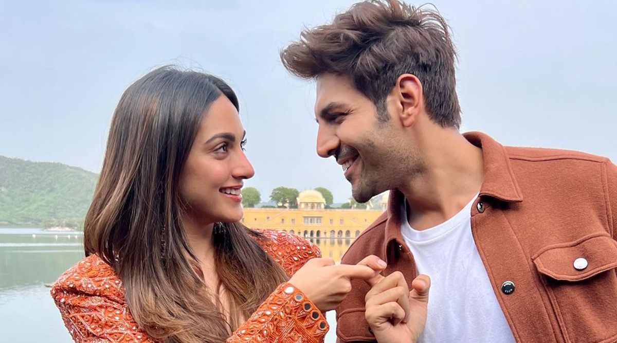 Kartik Aaryan, Kiara Advani Promote 'Satyaprem Ki Katha' In Jaipur