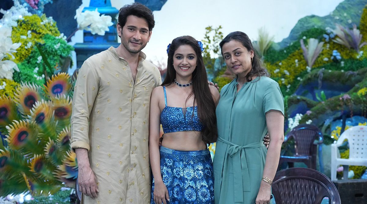 Keerthy Suresh shares an unseen photo with Sarkaru Vaari Paata co-star Mahesh Babu on his birthday