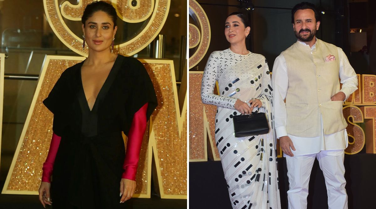 Wow! MAMI Mumbai Film Festival: Kareena Kapoor's Aesthetic Black Look STEALS The SHOW While Saif Ali Khan Entered SPOTTED With Karisma Kapoor! (View Pics)