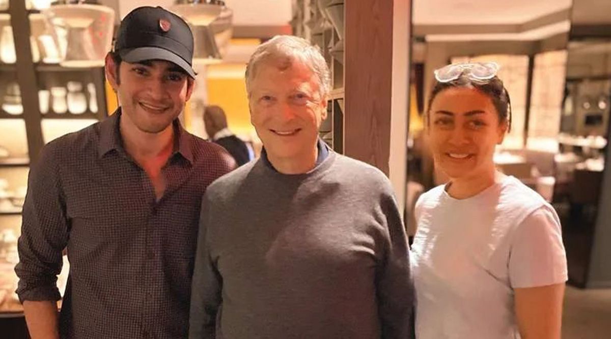 Mahesh Babu and Namrata Shirodkar meet Bill Gates in New York; call him an ‘inspiration’