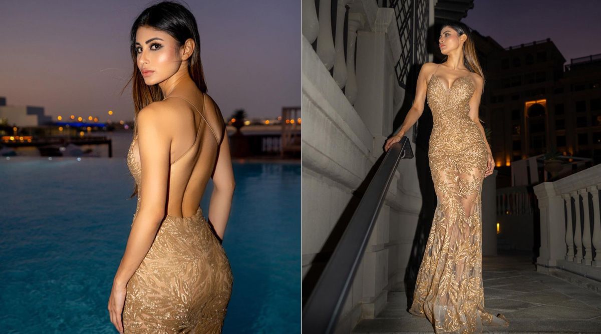 Mouni Roy melts million hearts as she poses in a bewitching backless dress