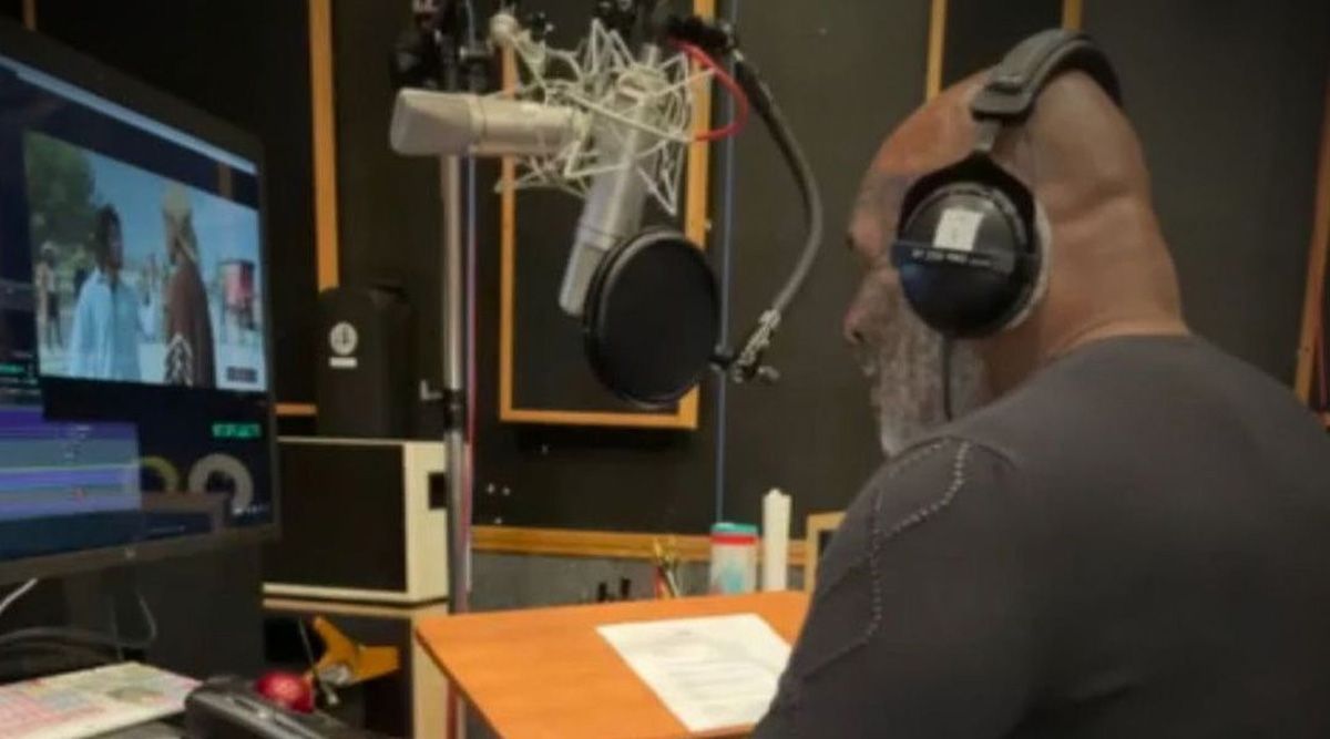 Mike Tyson wraps up dubbing for his part: 'I am grateful'