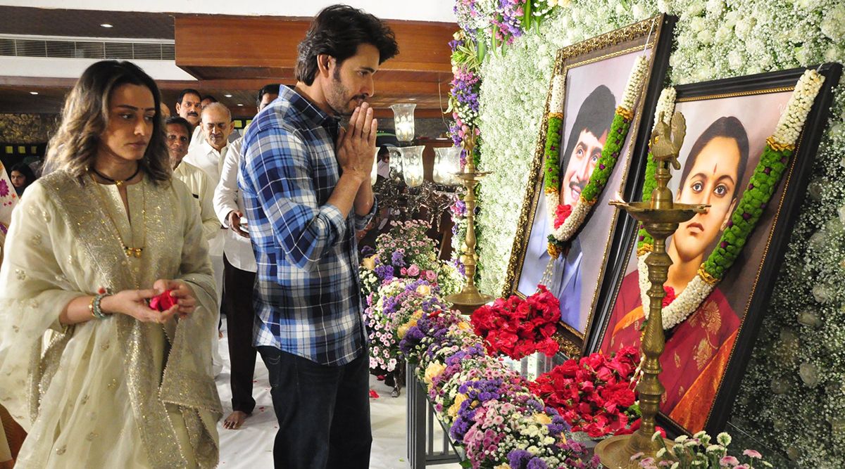 Mahesh Babu And Namrata Shirodkar Offer Emotional Prayers At Father Krishna’s First Death Anniversary!