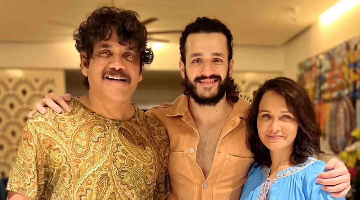 Akhil Akkineni shares a glimpse into his father and Tollywood star Nagarjuna’s 63rd birthday celebrations