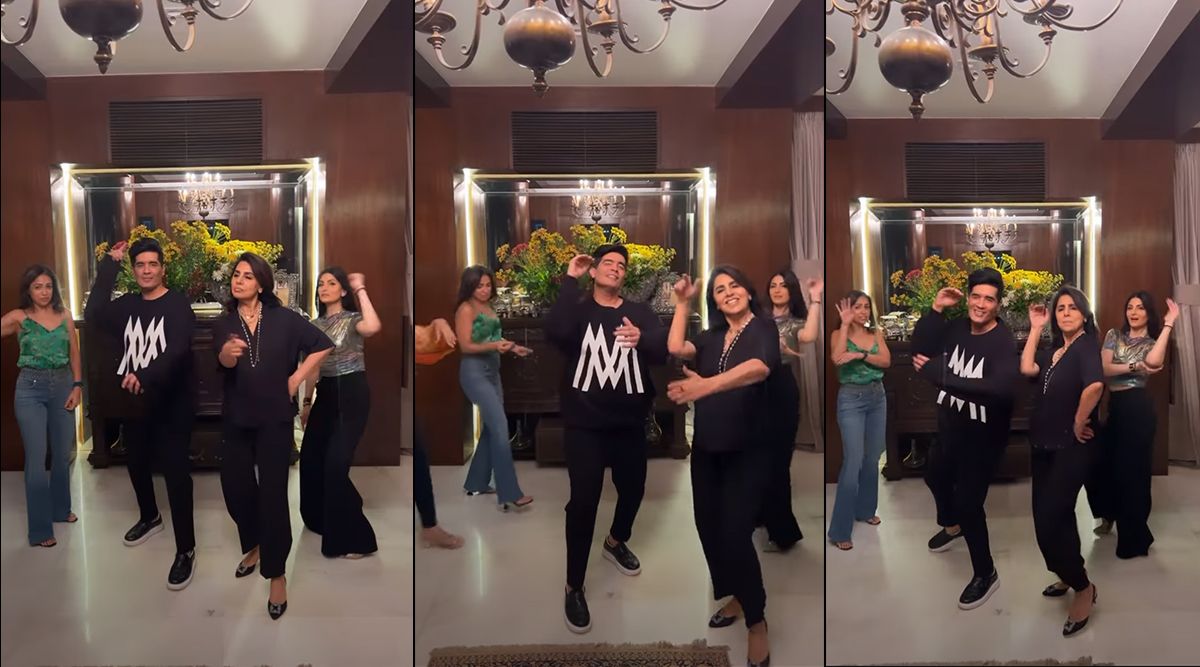 Neetu Kapoor flaunts her moves to ‘Punjaabban’ song with Riddhima and Manish Malhotra