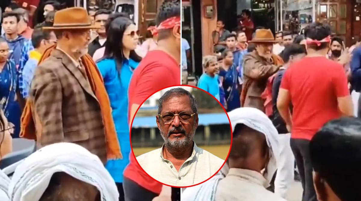 Nana Patekar Hits A Fan In Varanasi, Watch Shocking Video!