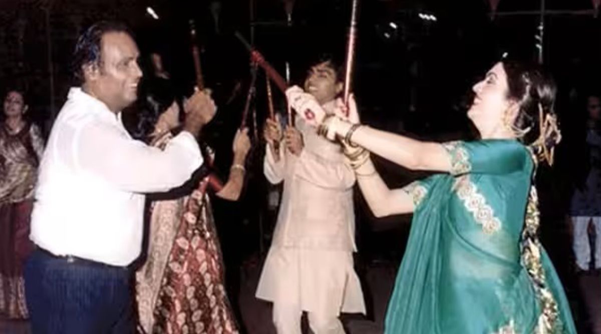 Nita Ambani's UNSEEN PICTURE Of Dancing To Garba Beats With Late Tycoon Dhirubhai Ambani Breaks The Internet! (View Pic)