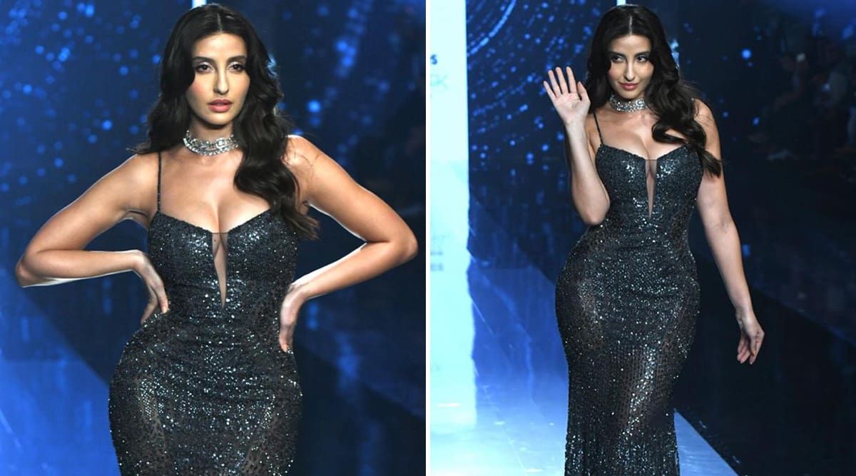 Watch Nora Fatehi's Jaw-Dropping Ramp Walk In Bold Dress 