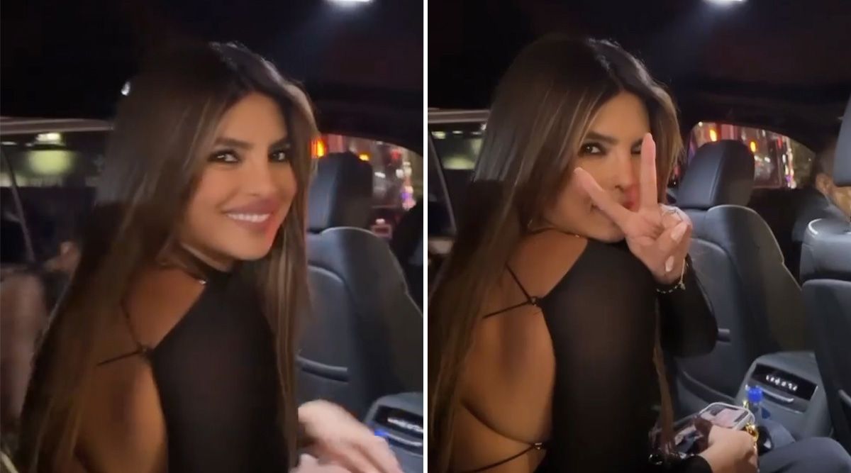 Priyanka Chopra wears a black backless strappy gown as she ‘enjoys every minute of New York’; Take A Look