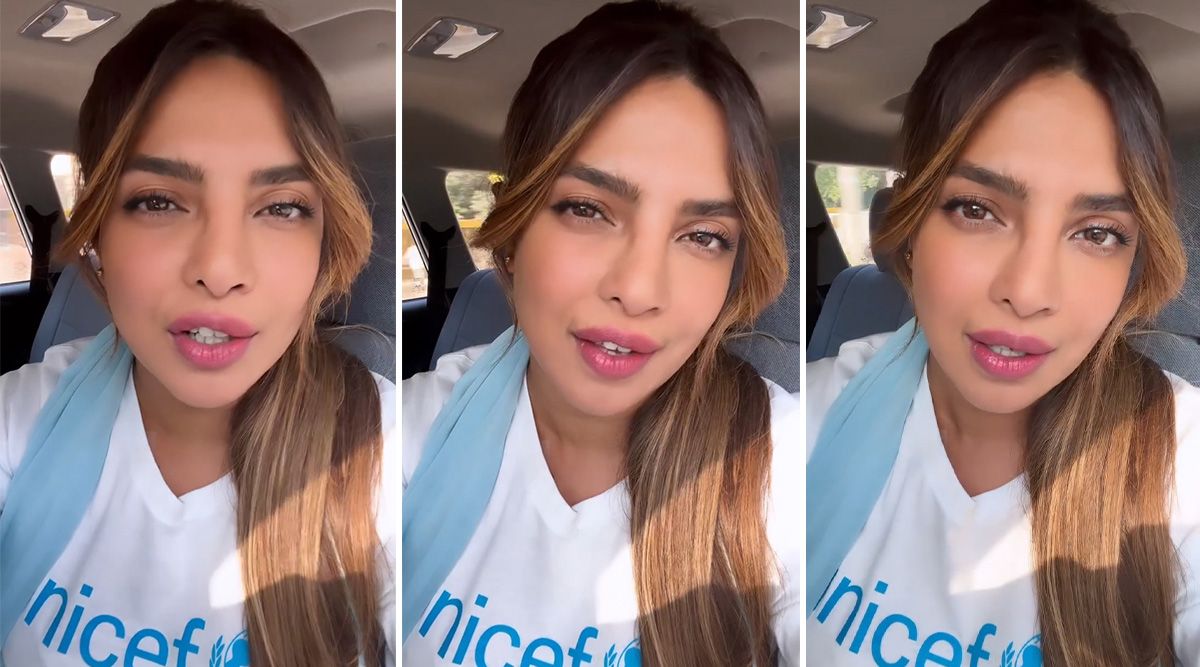 ‘Women and girls are key to building a better future…..’ says  Priyanka Chopra. Check it out here!