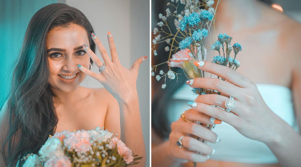 Putting on a diamond ring, Tejasswi Prakash Says, ‘It’s a YES’