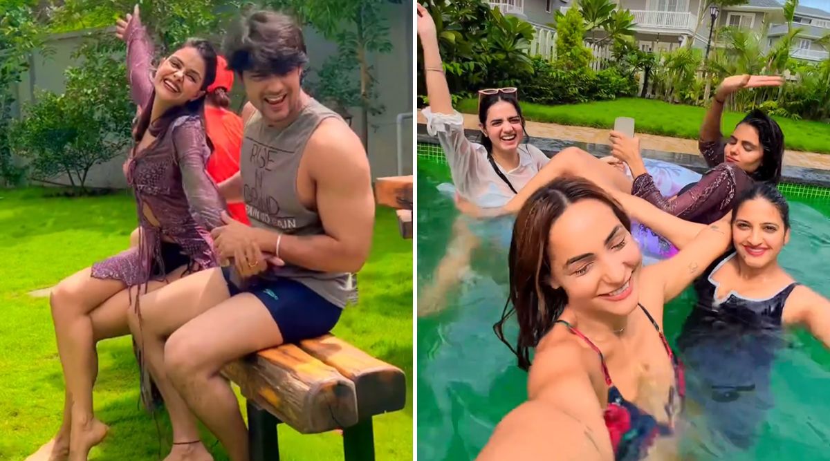  Priyanka Chahar Choudhary RECREATES 'Hum Saath Saath Hai' Moment With Ankit Gupta And Close Friends! (Watch Video)