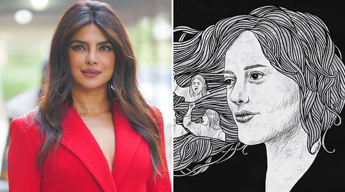 Pencil Sketch of Priyanka Chopra | DesiPainters.com